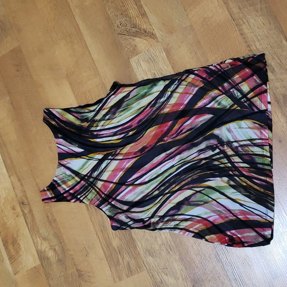 Worthington - Colorful Ruffle Tank - (Ladies Medium) - Picture 8 of 13